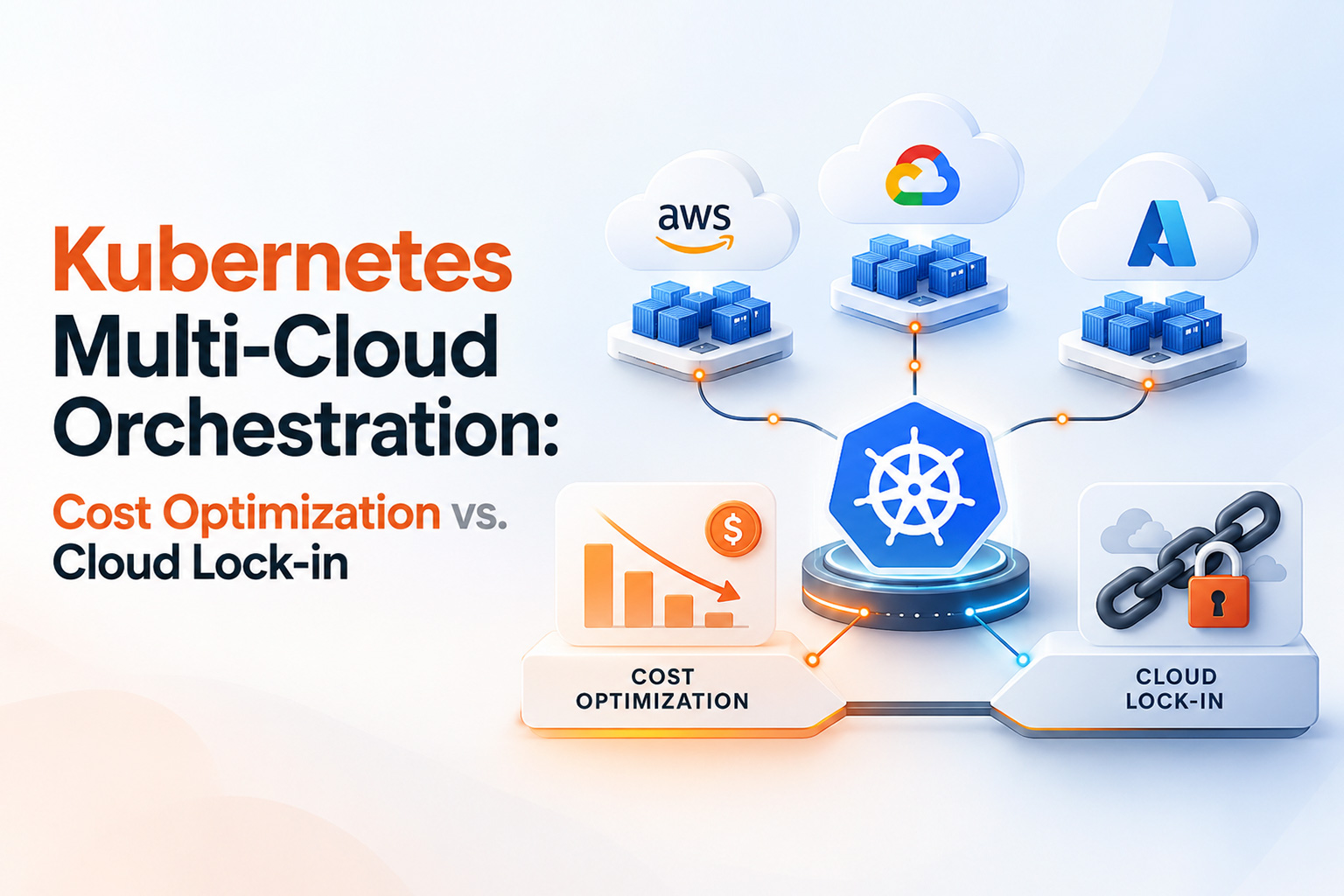 Kubernetes Multi-Cloud Orchestration: Cost Optimization vs. Cloud Lock-in